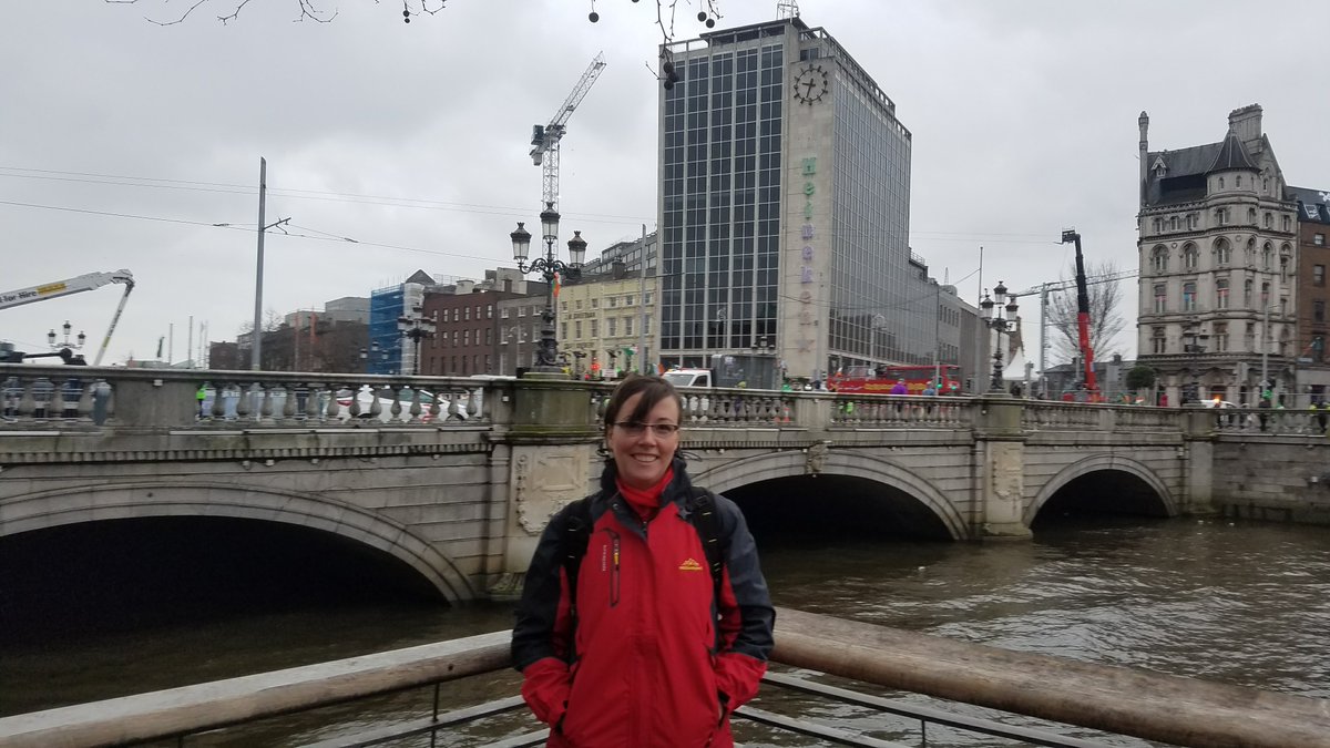 My maiden name is O'Connell, which means I share a name with the bridge that spans the river in the middle of Dublin. My father always thought it was hilarious that the bridge was wider than it was long. "Only the Irish!" he would laugh.