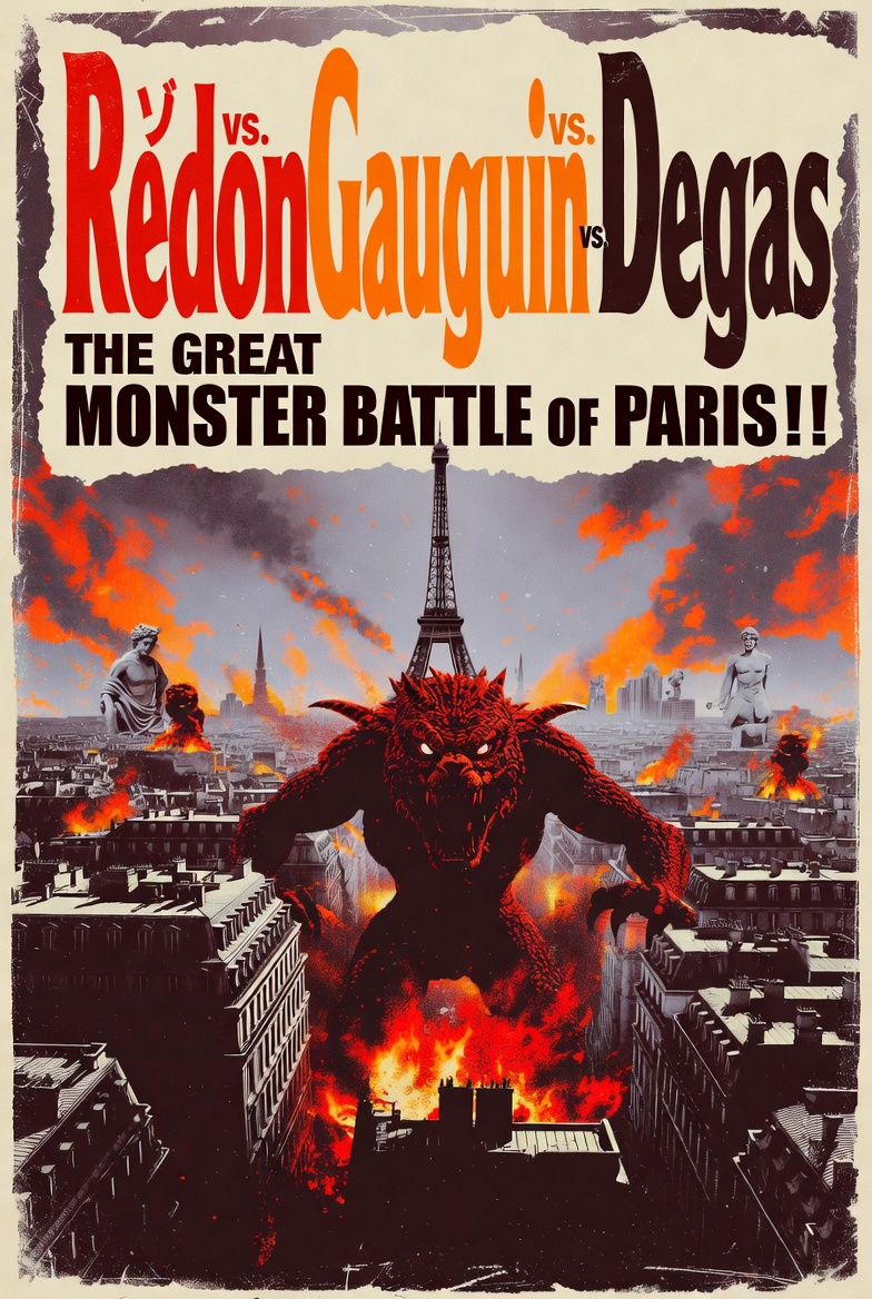 実質、全員怪物(名前と才能が)だよな、と思ってAIに描かせてみたら、AIもバケモノだった。(特にキャスティング)