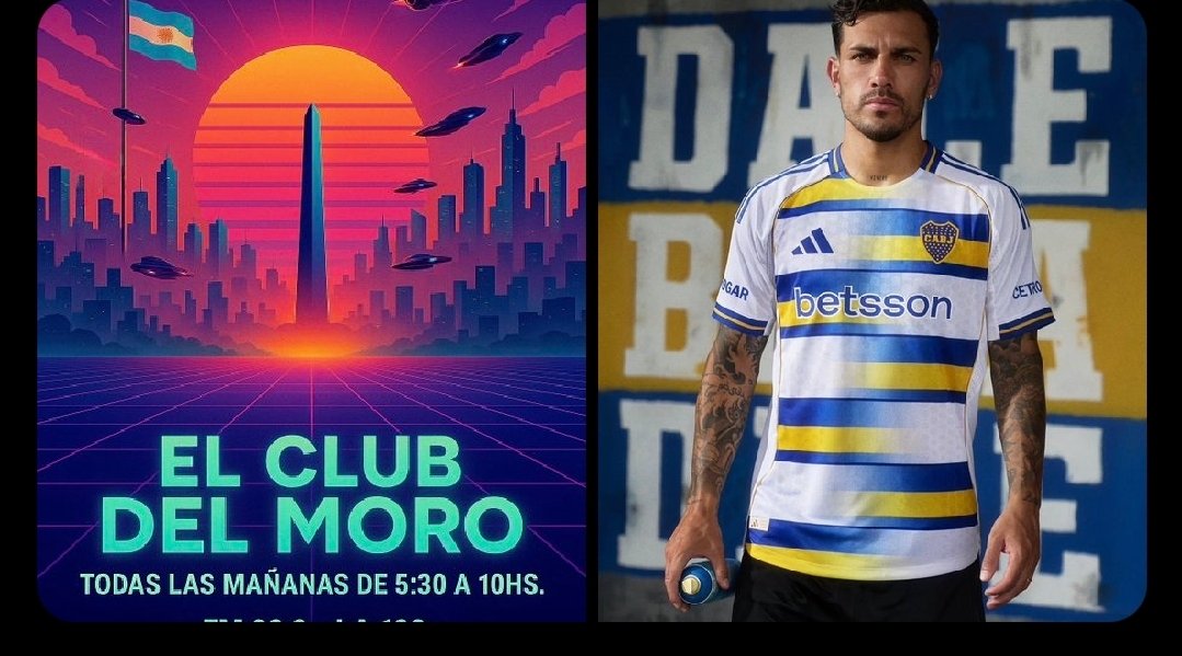 Martes Y Se Arranca Con Mi Flia Radial #ElClubDelMoro <a href="/SANTIAGODELMORO/">SANTIAGO DEL MORO</a> <a href="/soymajulozano/">Maju</a> me Anoto para ganar La Camiseta de BOCA 💙 💛 💙🤩😍🥰