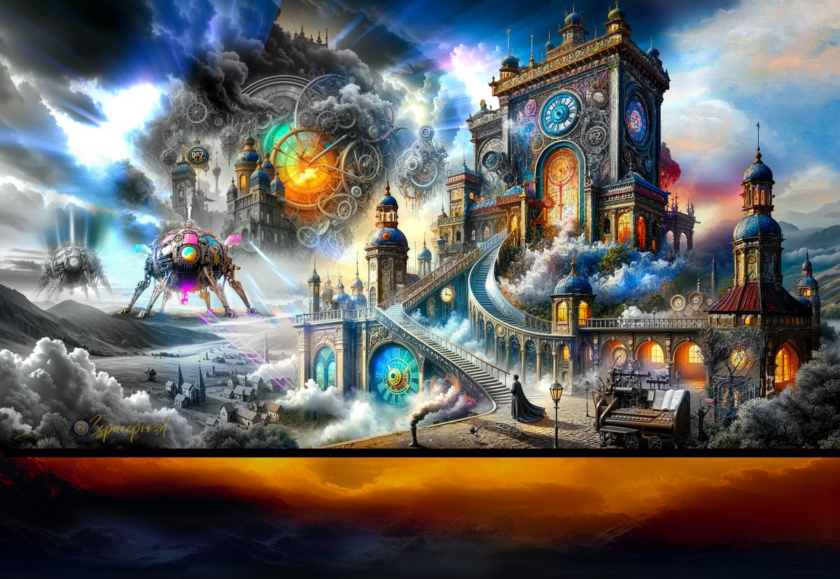 zspacepro3d's tweet image. saving a city maybe #surrealism #fantasy #AI