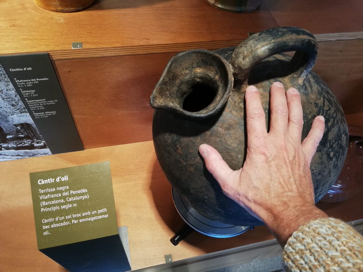 🖼️ El programa 'La Mirada Tàctil', creat per la <a href="/diba/">Diputació de Barcelona</a> i l’<a href="/ONCE_oficial/">ONCE</a>, celebra 20 anys elaborant guions en Braille per tal de fer accessibles les exposicions de la Xarxa de Museus Locals.

Aquesta iniciativa va néixer arran de les reivindicacions d’associacions, fundacions i