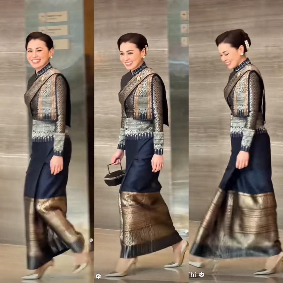 Ohhh My Buddha 😍 แก้วแสงเรืองรองทองเปล่งประกายเป็นเช่นนี้แล ฉลองพระองค์งามมากกกกกกก ไทยอัมรินทร์งามเลิศเพคะ อีกทั้งสไบที่ชาวลาวนิยมนุ่งห่ม นำมาผสมผสานกันอย่างลงตัว งามจนบรรยายไม่ถูกเลย สวยเหลือเกินเพคะ พี่น้องชาวลาวว๊าวแน่นอนค่ะ♥️🥰🇹🇭🇱🇦 เครดิตภาพ เพจหนูน้อยบนยอดเขาอันหนาวเหน็บ