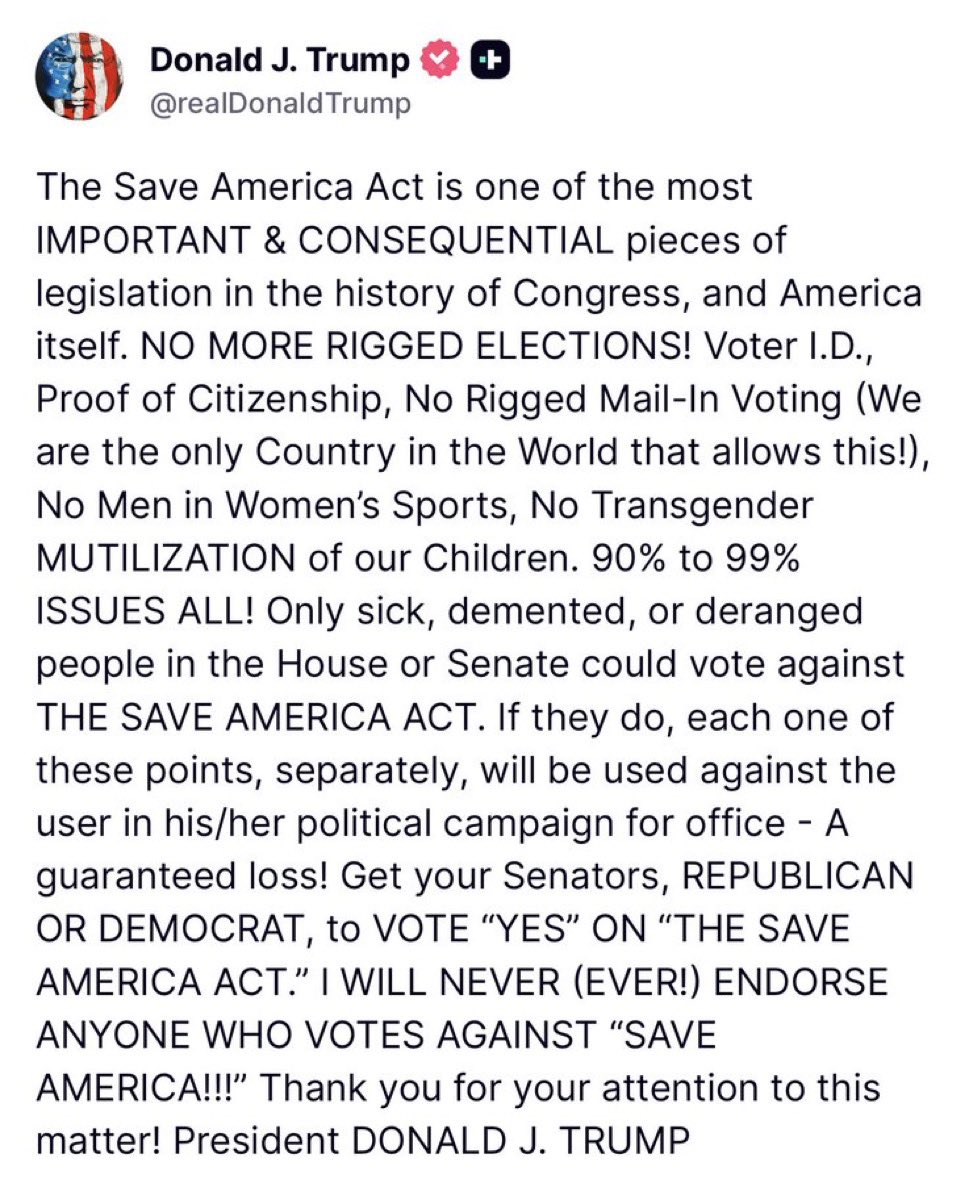 PASS the Save America Act!