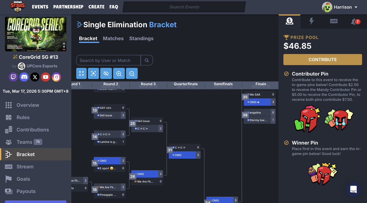 Harrison tweet media