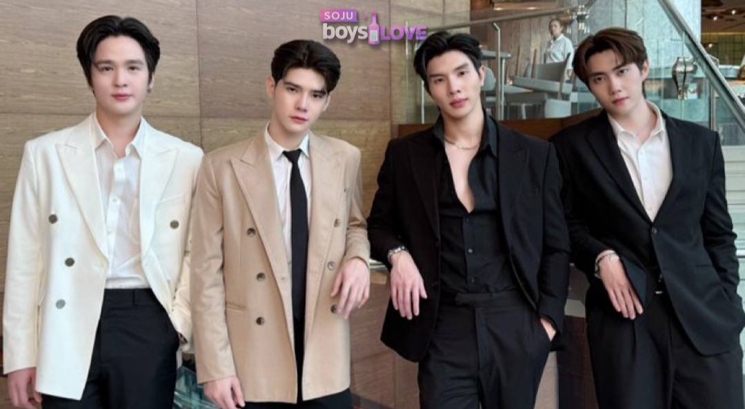 sojuboyslove's tweet image. 🎬 Iniciadas as gravações do piloto de #ToTheFarBlue novo BL com #LongArm e #Topsumethee #Yoontsn 🥹✨

Segue um romance dramático entre um empresário mafioso influente, vivido por Long Shi Lee, e um lutador determinado, interpretado por Arm Chaiyapat.

#ShootingPilotToTheFarBlue
