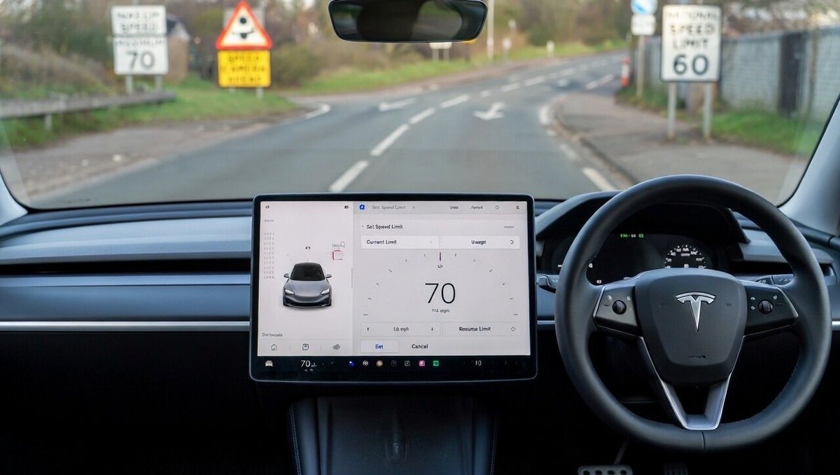 antonyxhill's tweet photo. Please @elonmusk @Tesla add an easy on-the-go speed limiter (LIM mode): set max speed while driving (e.g. 70 mph), full throttle feel below it, no overshoot.

Safer driving, fewer tickets, better for families/fleets. Who's with me? #TeslaUK #AddSpeedLimiter #TeslaSpeedLimiter https://t.co/SseVftZymZ