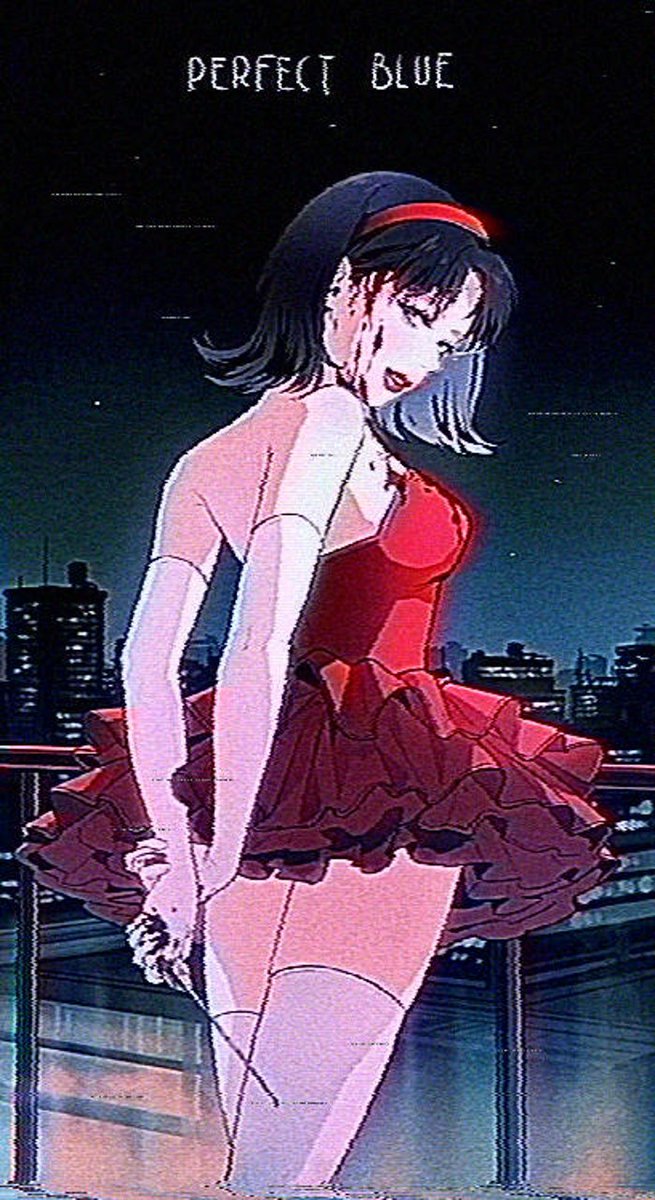 #HEISEI_VHS

昔描いたパーフェクトブルーのFAがめっちゃいい感じになった