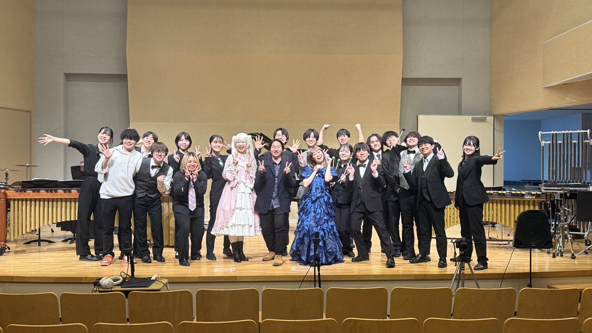 昭和音楽大学 打楽器科 tweet media