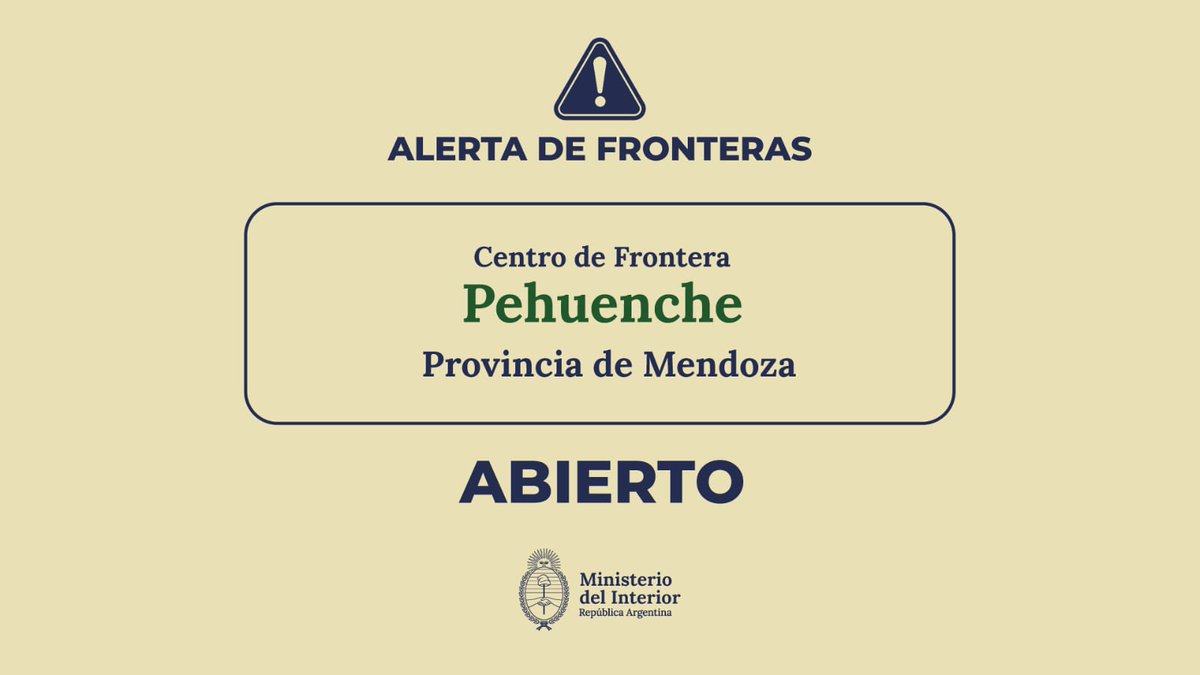 Ministerio del Interior tweet media