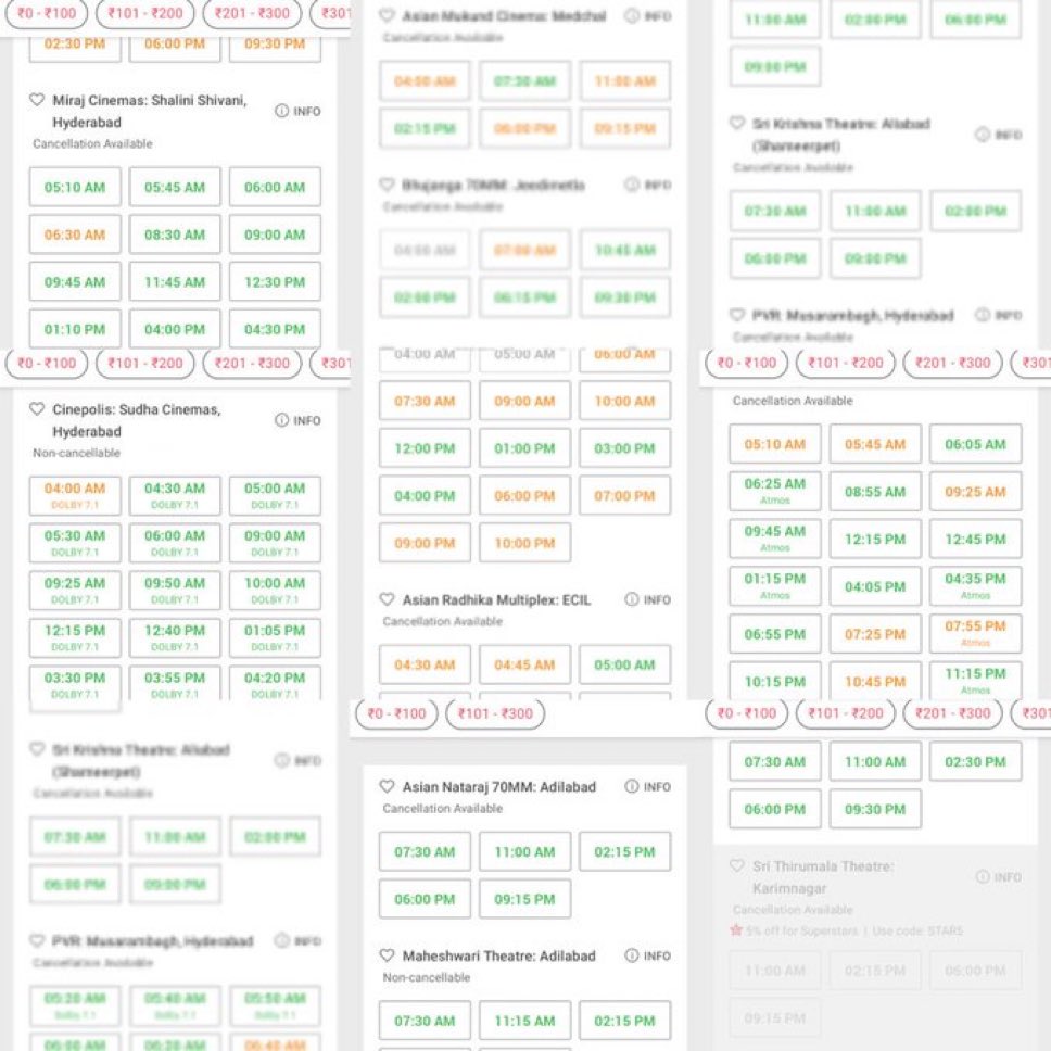 Harinani_'s tweet photo. Ma guruji cinema ani em analekapotunna kani … Guntur Kaaram release day bookings ivi … day 1 entha vesukunnaru ? https://t.co/qDimAZcjbS