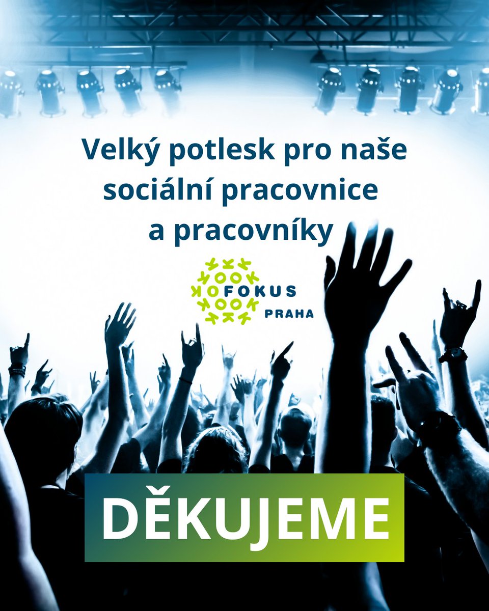 🌍   Dnes je Světový den sociální práce a my chceme tímto postem vyjádřit obrovské poděkování všem sociálním pracovnicím a pracovníkům Fokusu Praha.
🙏  Jste to právě vy, kdo tvoříte pilíř našich služeb a vnášíte naději tam, kde je jí zrovna nedostatek.
#svetovydensocialniprace