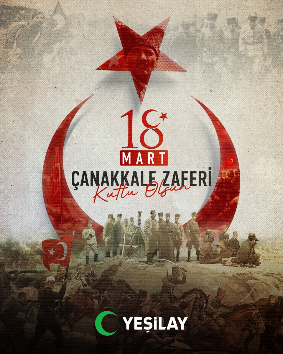 Çanakkale Zaferi’nin 111. Yılında tüm kahramanlarımızı saygı ve rahmetle anıyoruz.

18 Mart Çanakkale Zaferi, milletimizin bağımsızlık uğruna gösterdiği azmin, inancın ve fedakârlığın en güçlü simgelerinden biri olarak tarihimize altın harflerle yazılmıştır.

Vatanı için gözünü