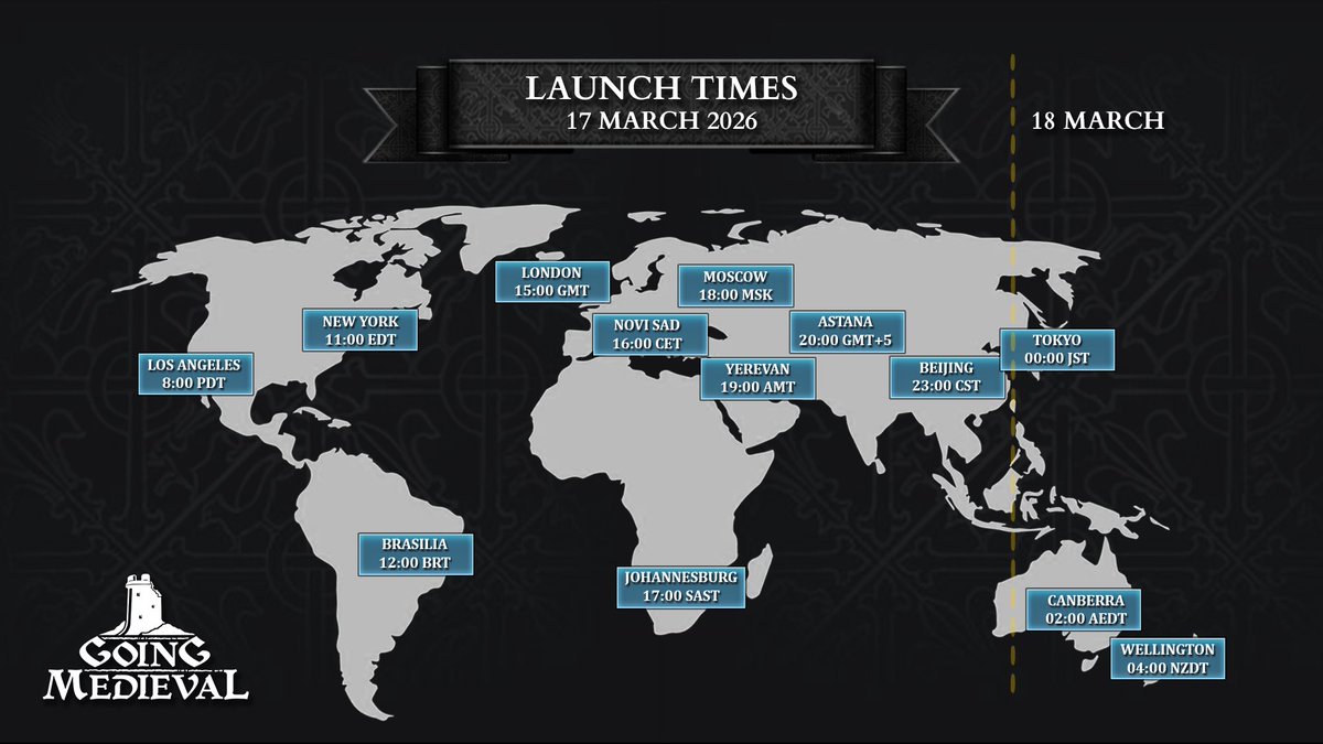 Going Medieval ➡️ 🏰 OUT NOW IN 1.0 ⚔️ tweet media