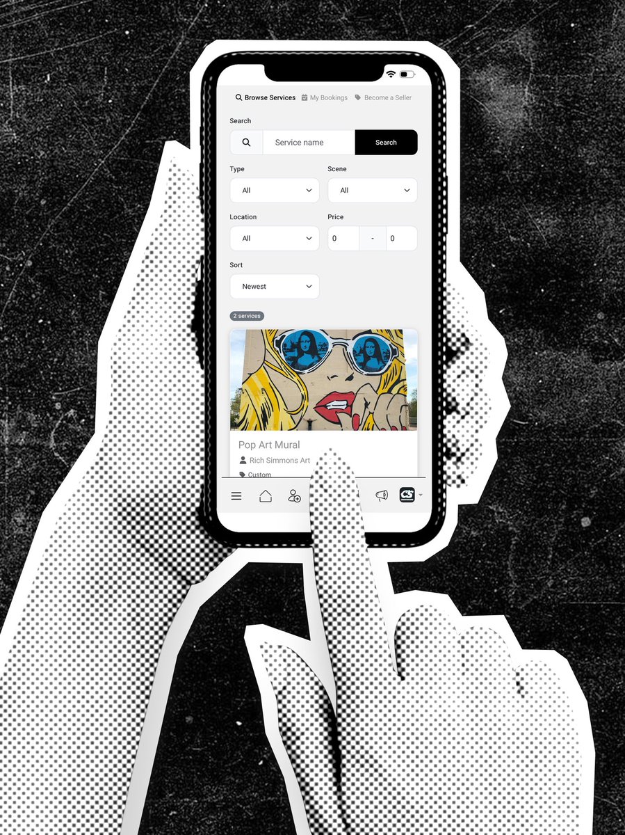 CreateScene tweet media