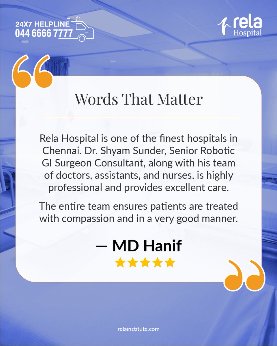 Rela Hospital tweet media