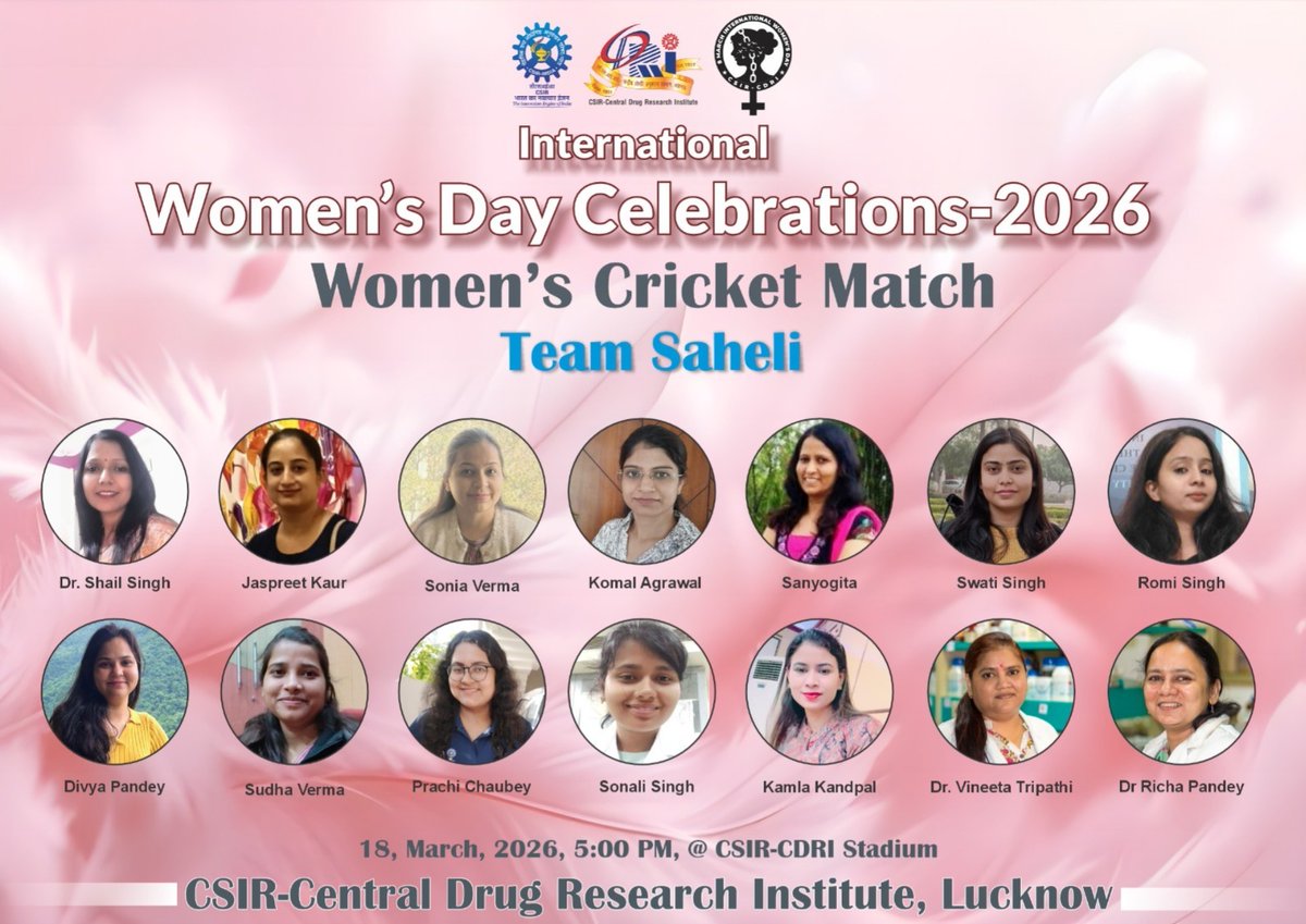 CSIR-CDRI tweet media