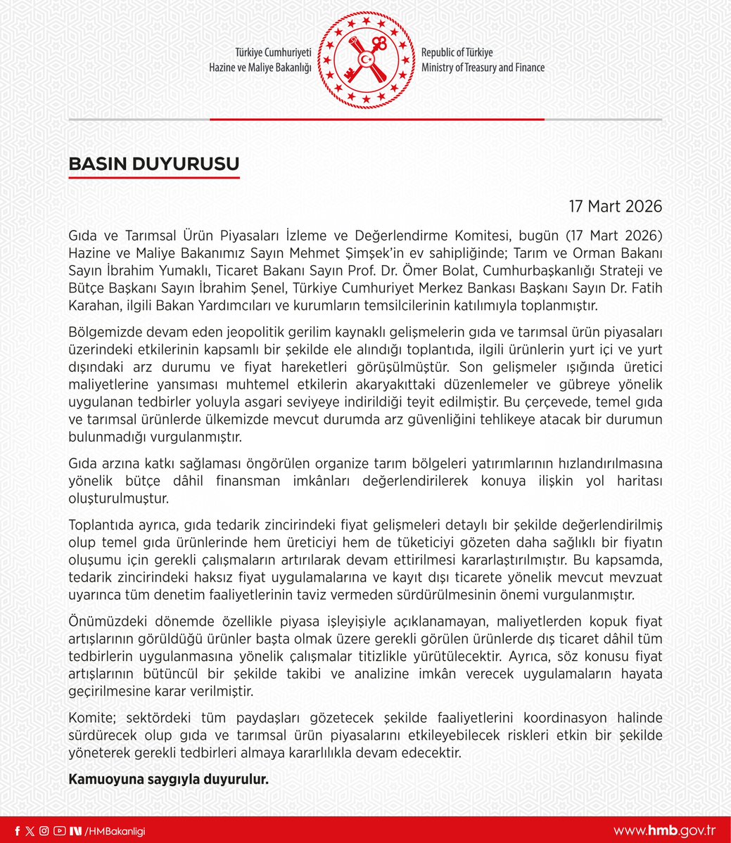 T.C. Hazine ve Maliye Bakanlığı tweet media