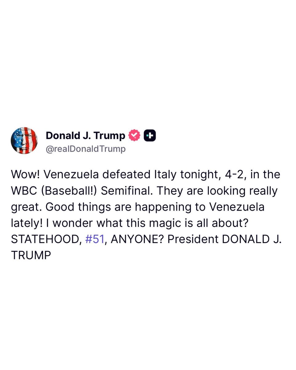 ⁿᵉʷˢ Barron Trump 🇺🇸 tweet media