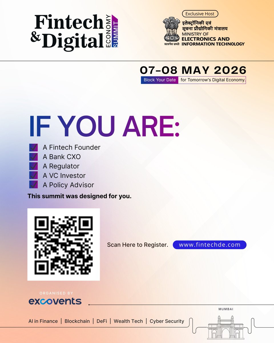 Fintech & Digital Economy Summit 2026 tweet media