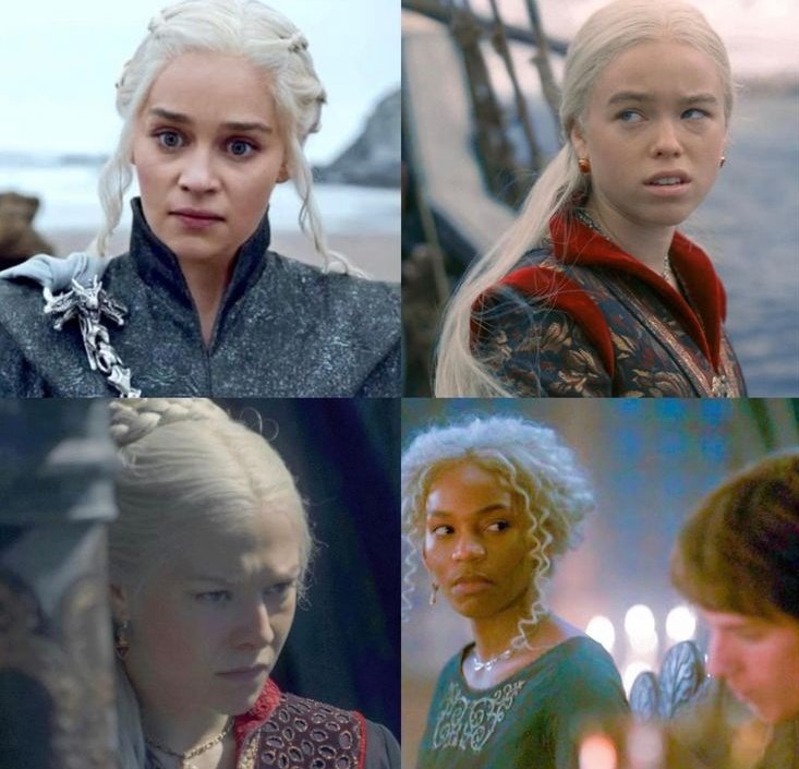 Targaryen women whenever a man is talking....