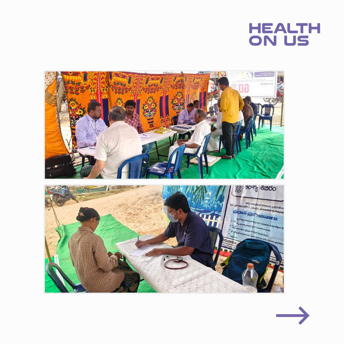 HealthOnUs's tweet photo. We are proud to announce the successful completion of our Medical Camp held today at #Narakoduru! From 8 AM to 1 PM, our team worked diligently to provide essential screenings and consultations to the community.
Together, we are making healthcare accessible!
#HealthOnUs https://t.co/ENNcYZjZdG