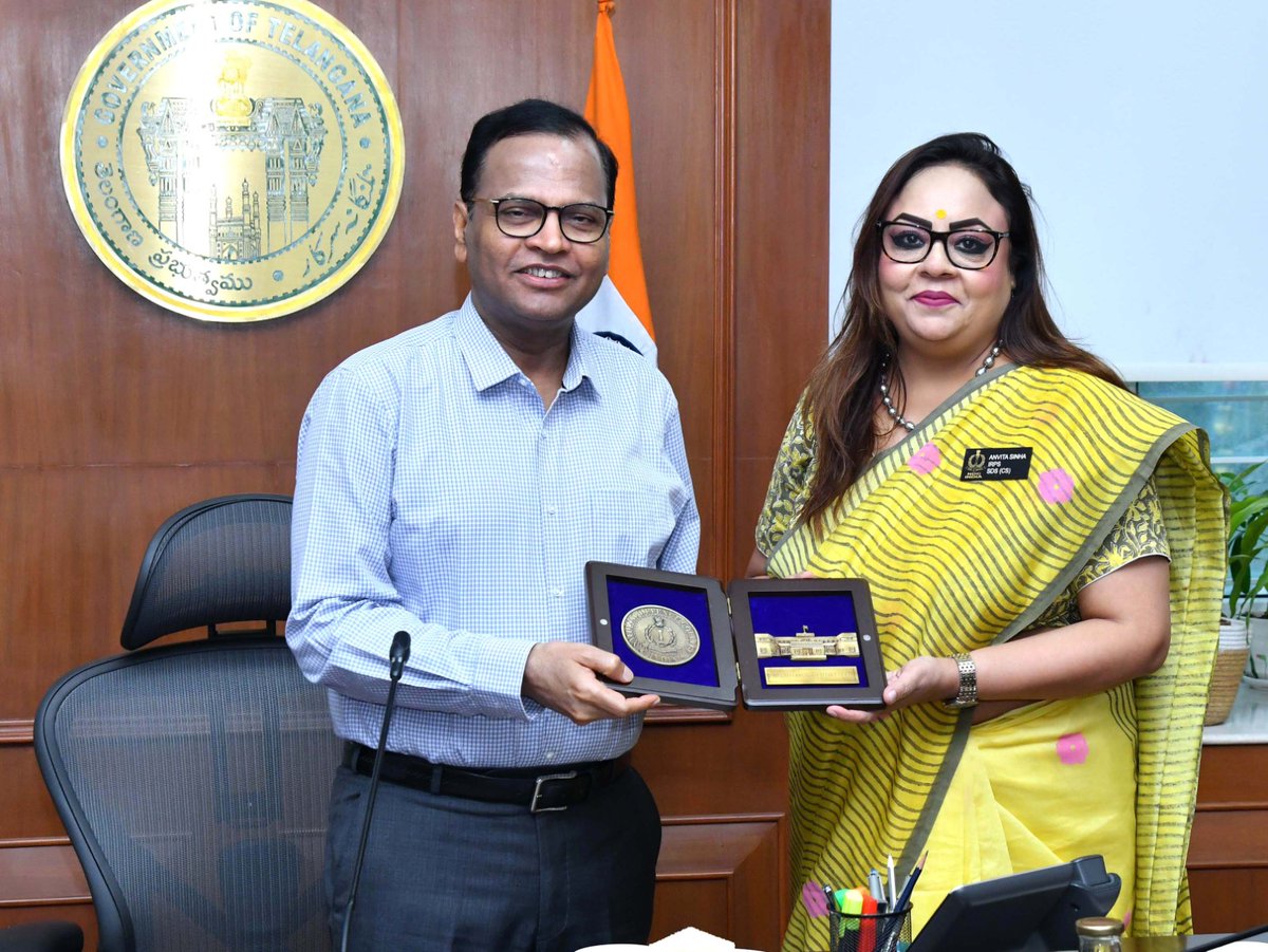 Office of Chief Secretary, Telangana Govt. tweet media