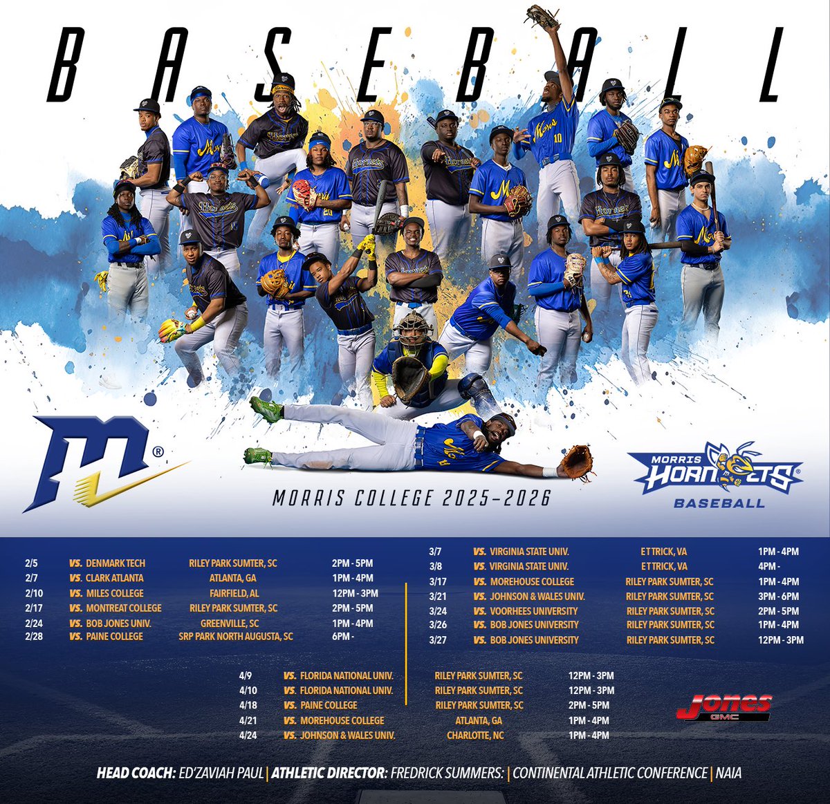 Morris College Baseball tweet media