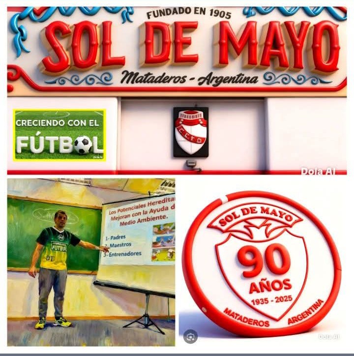 Iniciamos las capacitaciones 2026 en el Club Sol de Mayo 👌⚽🎉