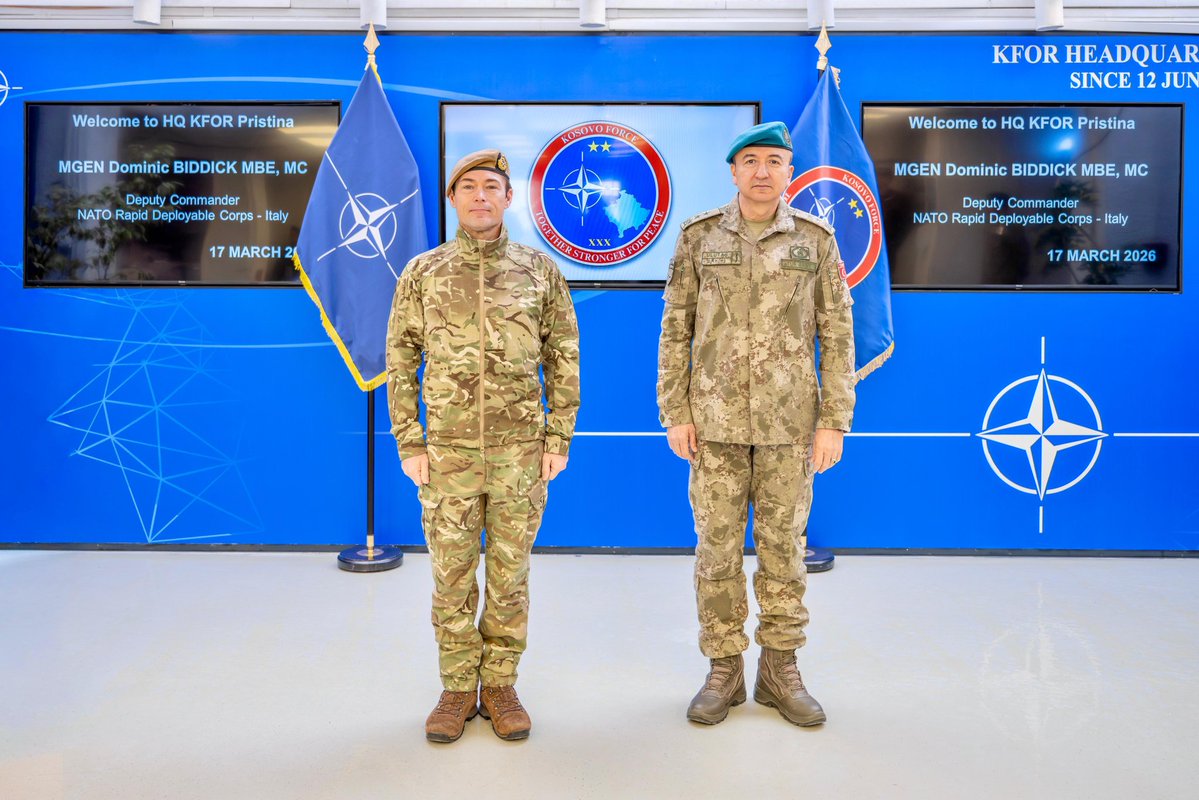 NATO Kosovo Force - KFOR tweet media