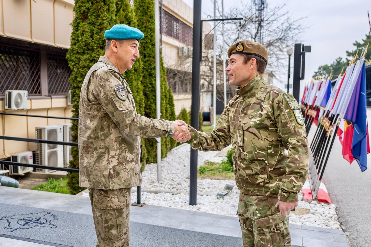 NATO Kosovo Force - KFOR tweet media