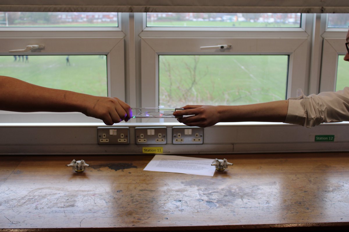 DerbyHighSci's tweet photo. More STEM fun this week! Students checked conductivity and went on to see if Potatoes could conduct electricity! British Science Week may be complete, but the fun never stops! https://t.co/NM8lM9TaRs