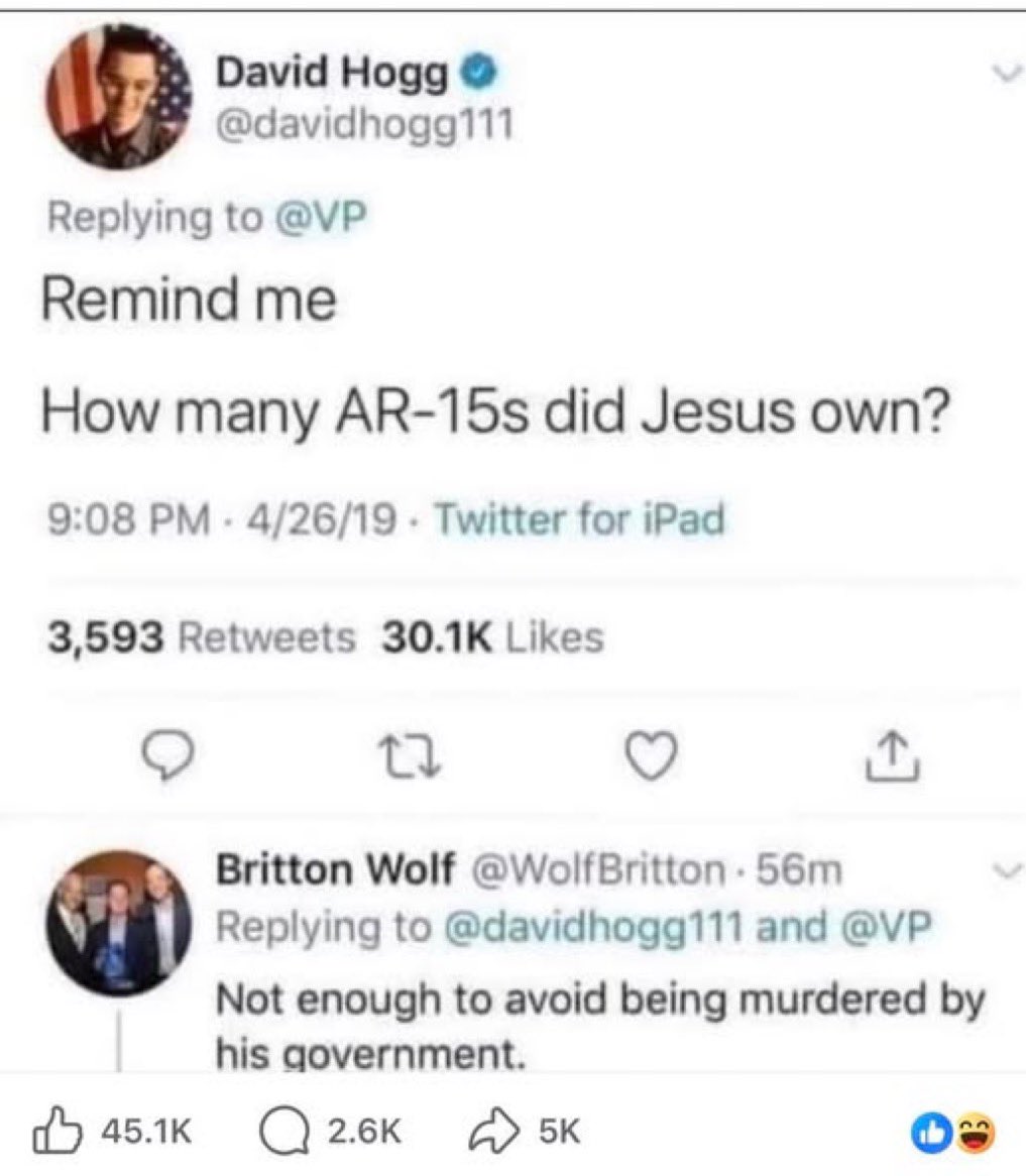 Boom!! 🔥
Hogg got ratio’d👇🏻