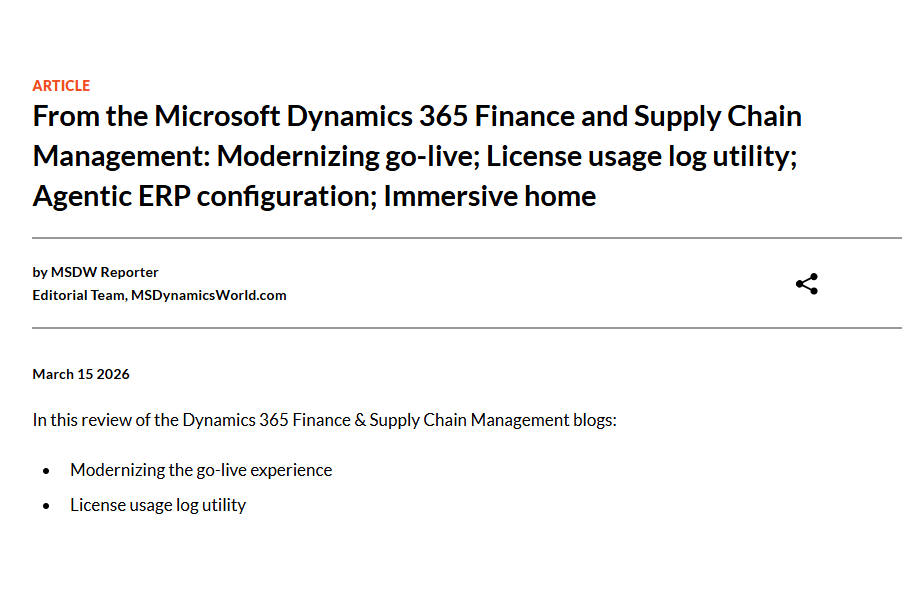 MSDynamicsWorld.com tweet media