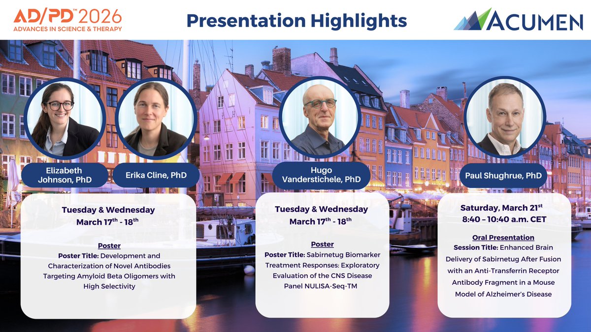 Acumen Pharmaceuticals, Inc. tweet media