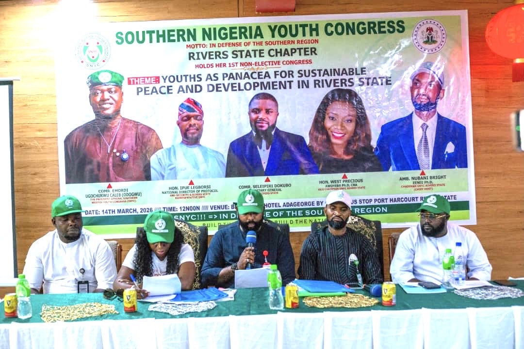 SOUTHERN NIGERIA YOUTH CONGRESS held her 1st Non-Elective Congress on 14th March 2026 and Signed MOU with Fannix Technologies LTD for the Training of 230 Youths of Rivers State under the UP-Skills Rivers Project.

#SNYC 
#Empowerment 
#Engagement 
<a href="/OfficialSnyc/">SNYC OFFICIAL</a>