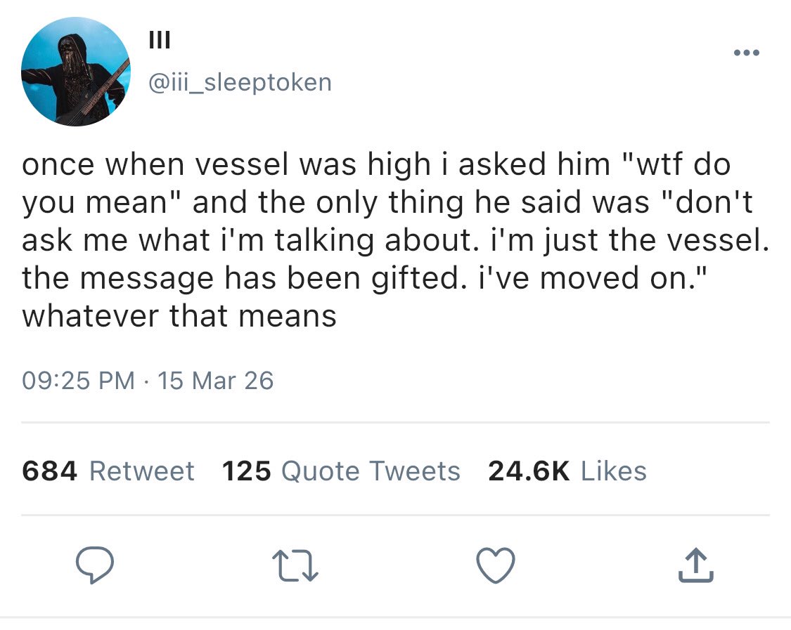 incorrect sleep token tweet media