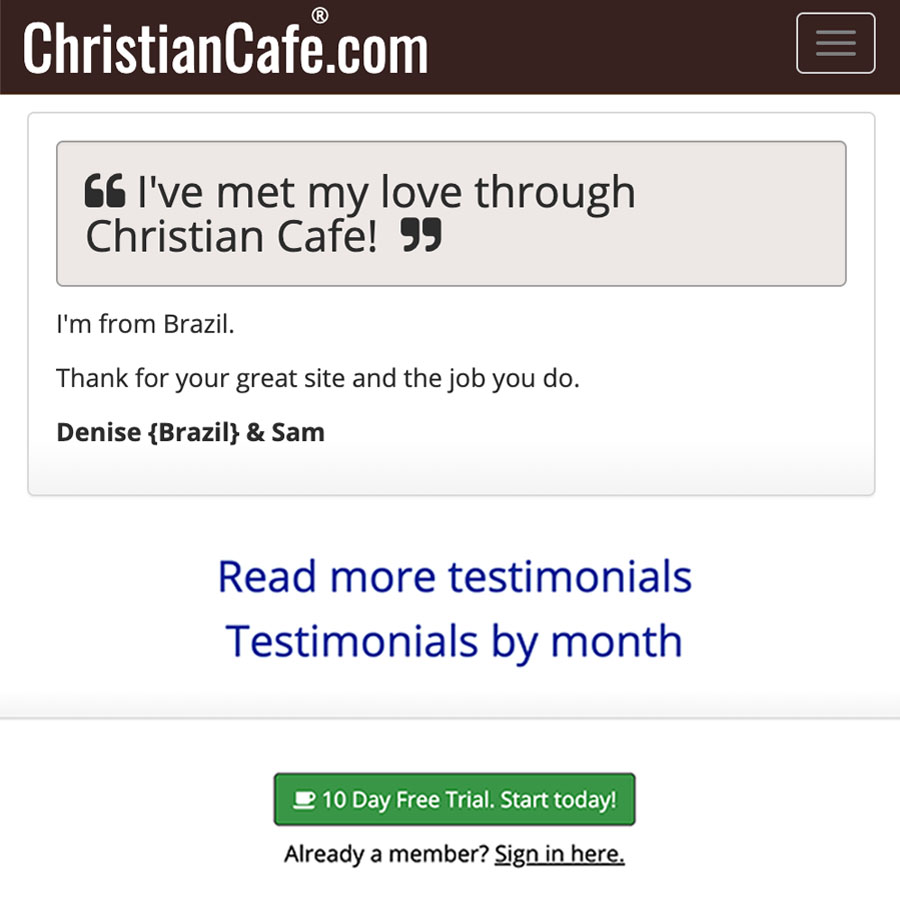 christiancafe's tweet image. 💞💘  I've met my love through ChristianCafe.com! 💖💖

#christiancafe #christiansingles #christiandating #christiandatingadvice  #christianmatchmaking