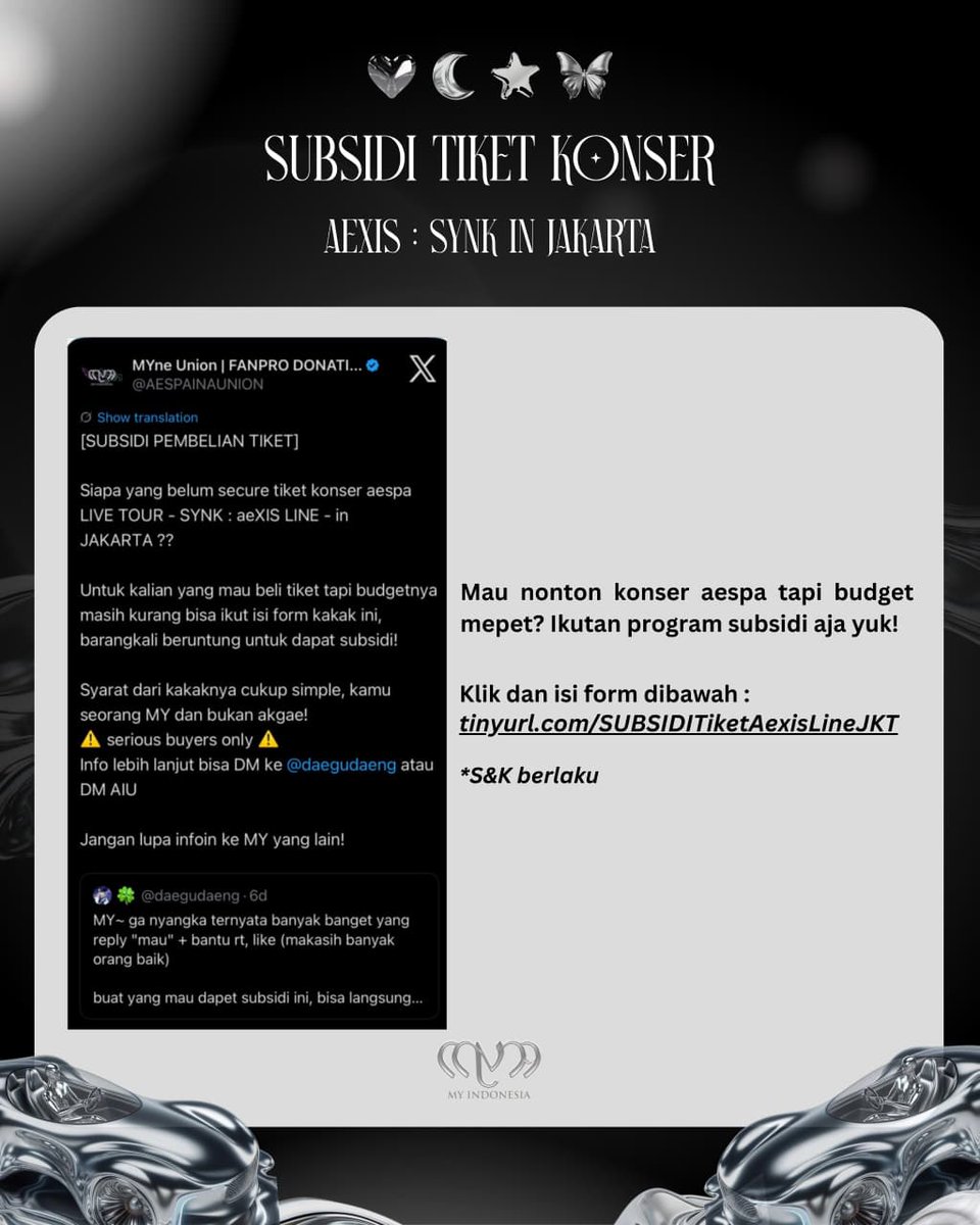 MYne Union | FANPRO DONATION 📌 tweet media