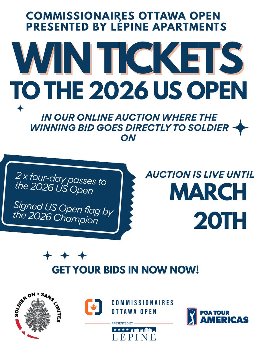 Commissionaires Ottawa Open tweet media