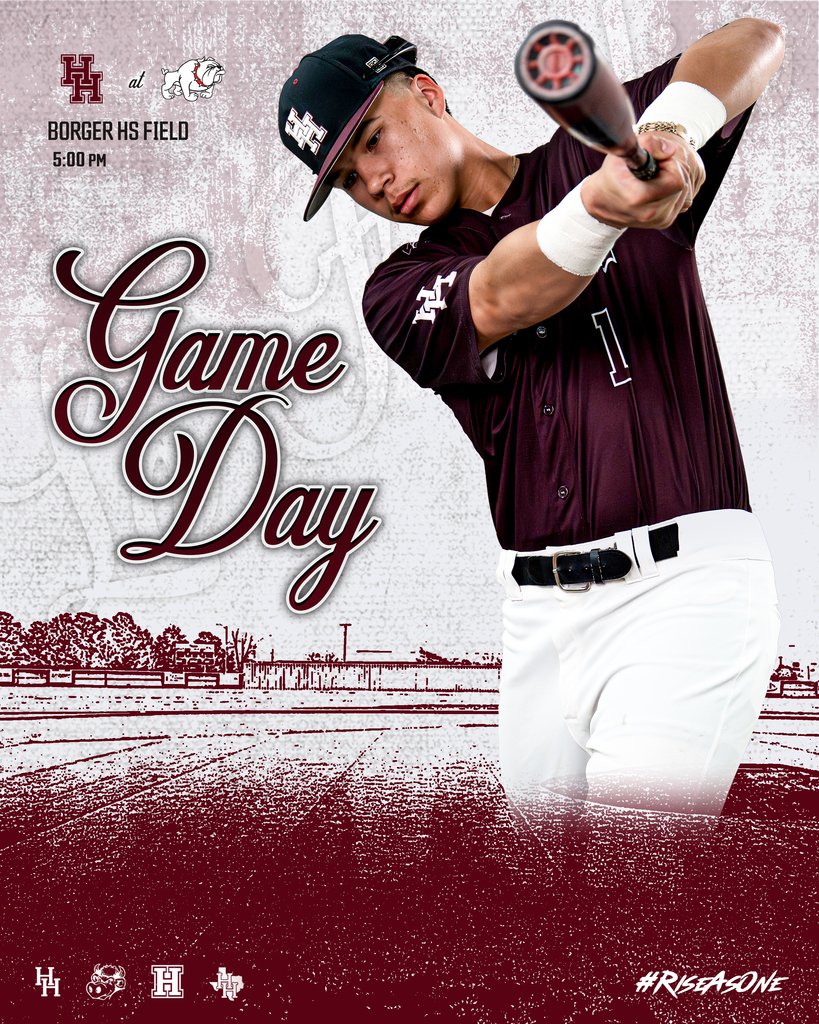 HISD_Sports's tweet photo. โพ DISTRICT BASEBALL
Herd Baseball vs Borger
๐ Borger
๐ 5:00 PM
๐ป KPAN AM/FM 106.3
The Herd hits the road for another district battle against the Bulldogs.
Rise As One.
#GoHerd | #HPND | #HerdBaseball | #RiseAsOne | #ForTheH https://t.co/MHLgQYy2of