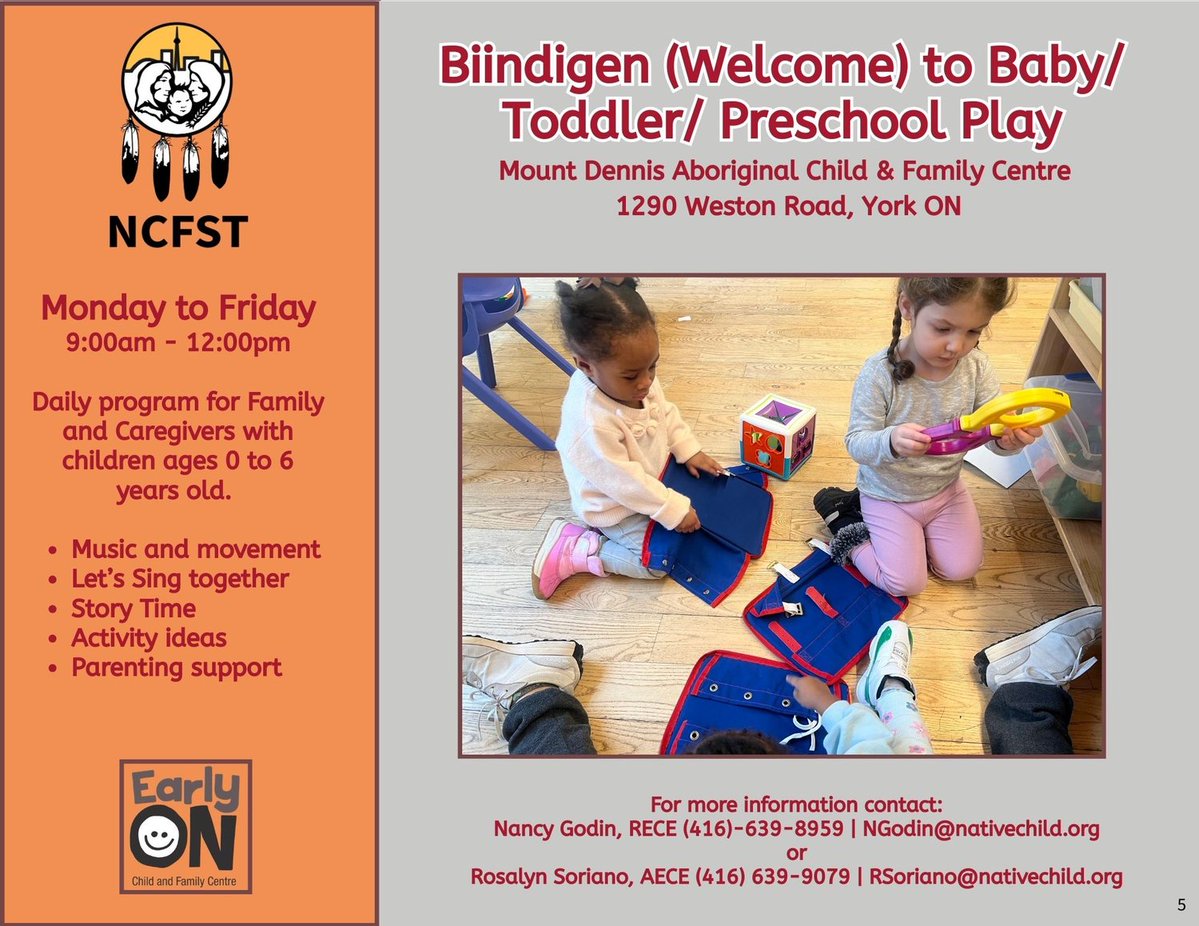 Native Child & Family Services of Toronto tweet media