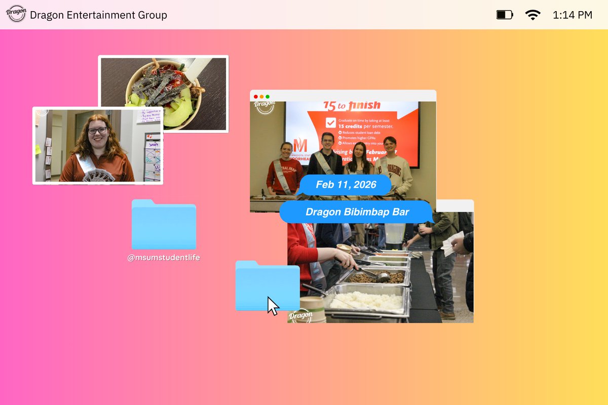 MSUM Student Life tweet media