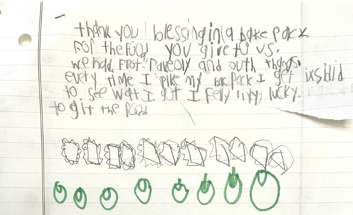 Blessings in a Backpack tweet media