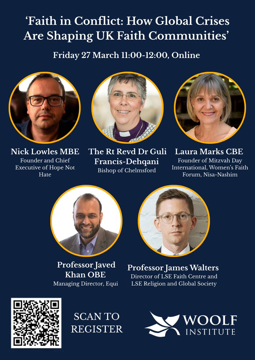 Woolf Institute tweet media