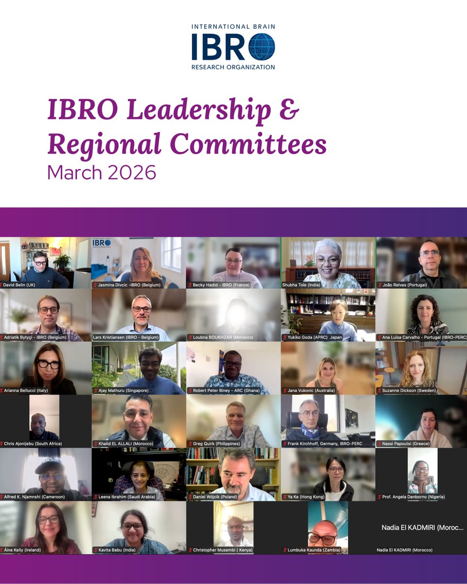 IBRO - International Brain Research Organization tweet media