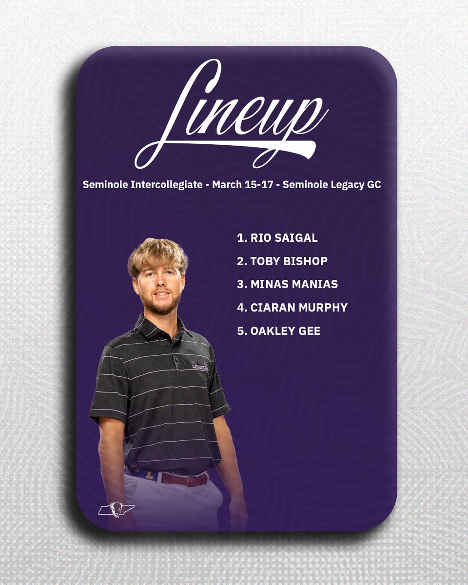 Lipscomb Men's Golf tweet media