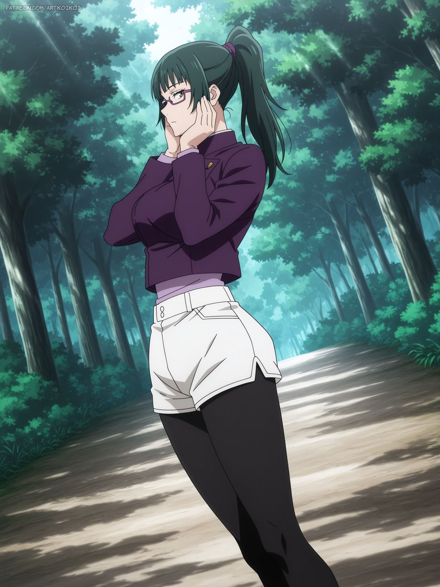 artkoikoisfw's tweet photo. Maki Zen'In | Jujutsu Kaisen https://t.co/DFaFq9w3Nv