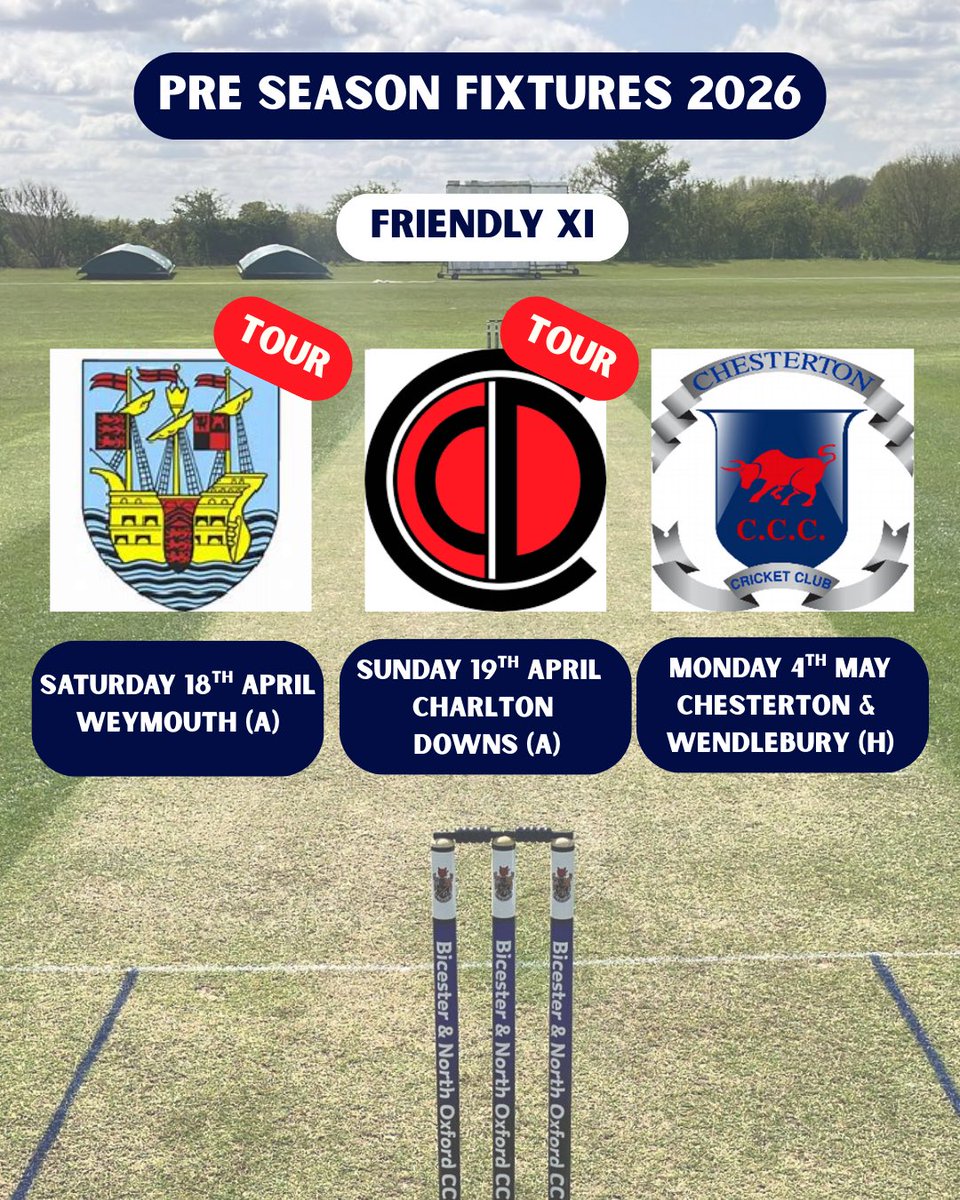 Bicester and North Oxford CC tweet media