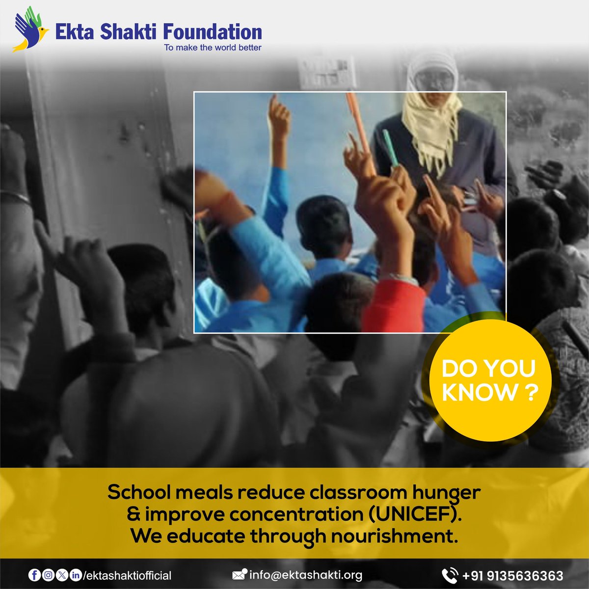 ekta_shakti's tweet image. WHO reports disability affects learning ability without support. Our special educators help students grow independently.

#specialchildren #physicallyabled #UniqueTalent #differentabilities #donateforthespecialchildren