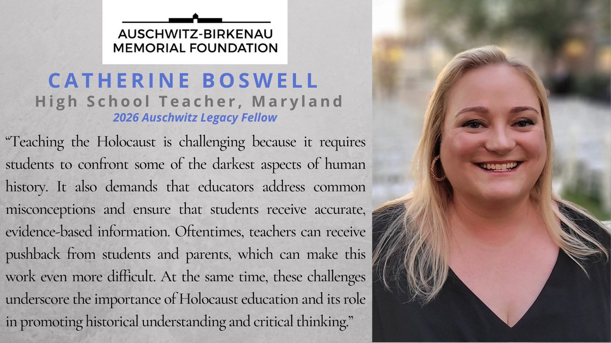 Auschwitz-Birkenau Memorial Foundation tweet media